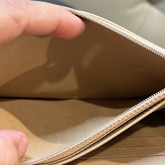 Sold x FULL SET🔸Chanel Le Boy wallet on chain beige - Picture 15 of 17